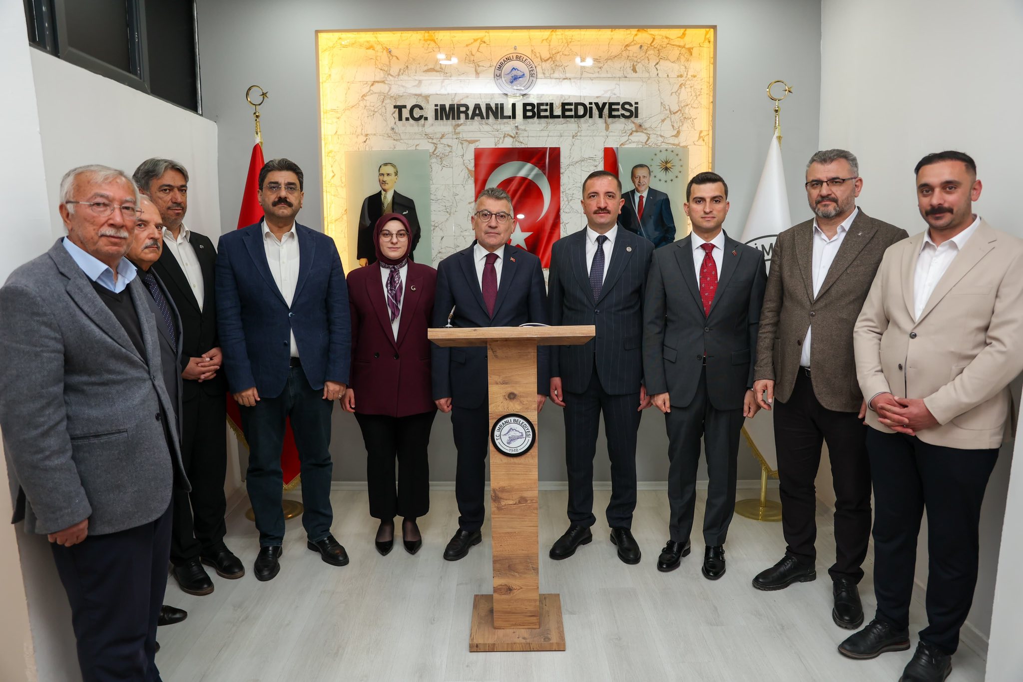 Abdullah Güler’den İmranlı’da bayramlaşma ziyareti