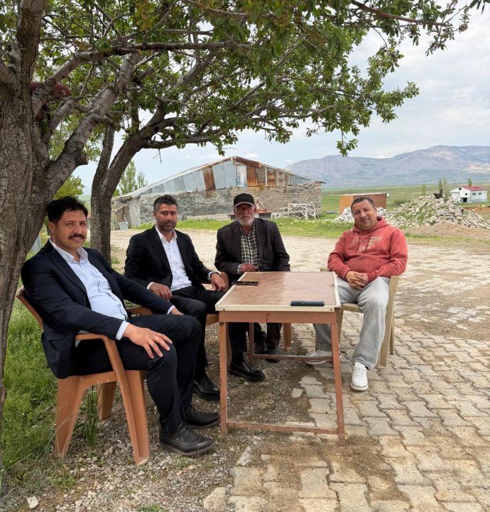 MHP Ulaş İlçe Başkanı İlbey, yaşlıları ve hastaları ziyaret etti