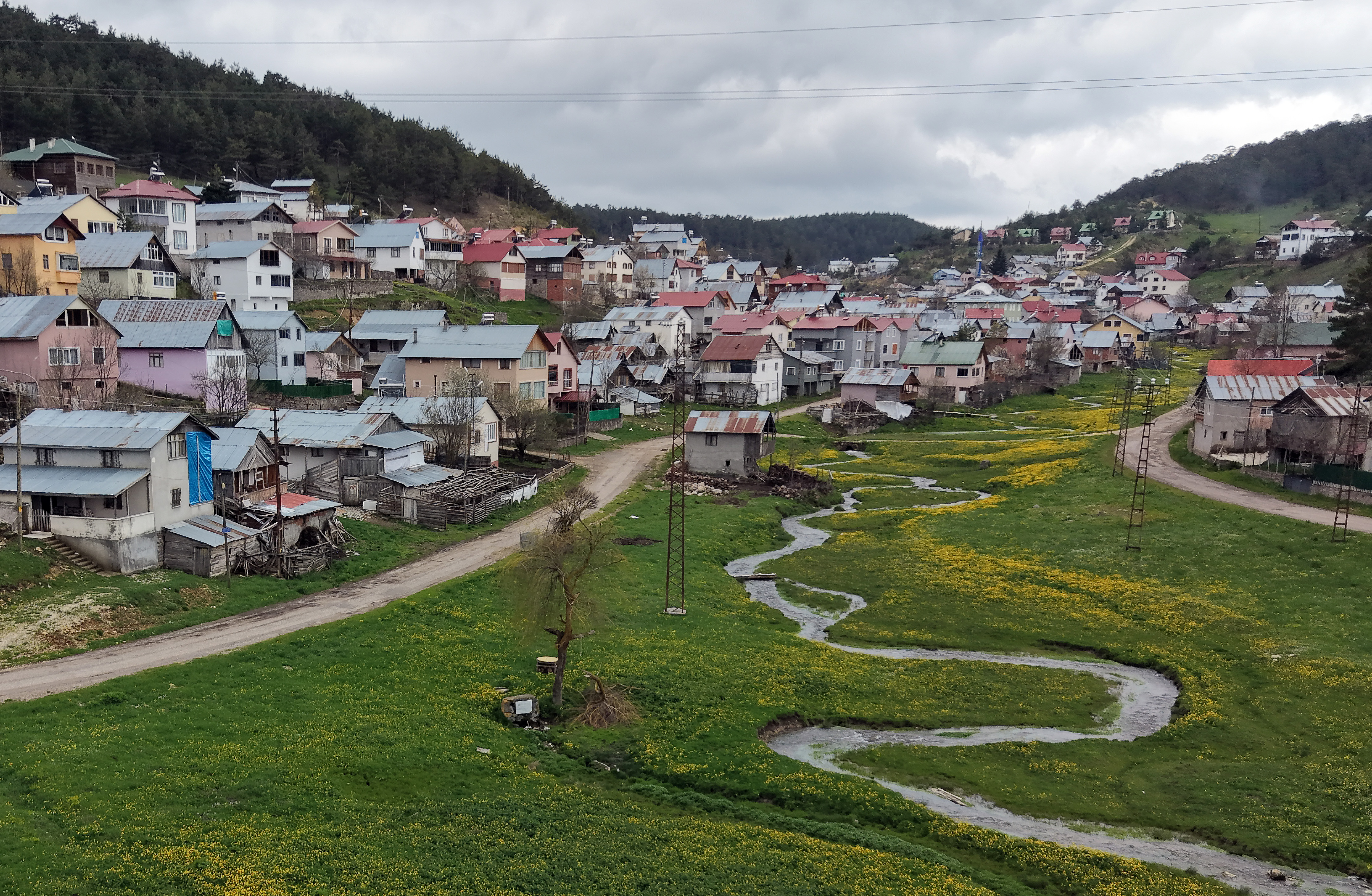 Sivas’ın saklı cenneti sarıya büründü!