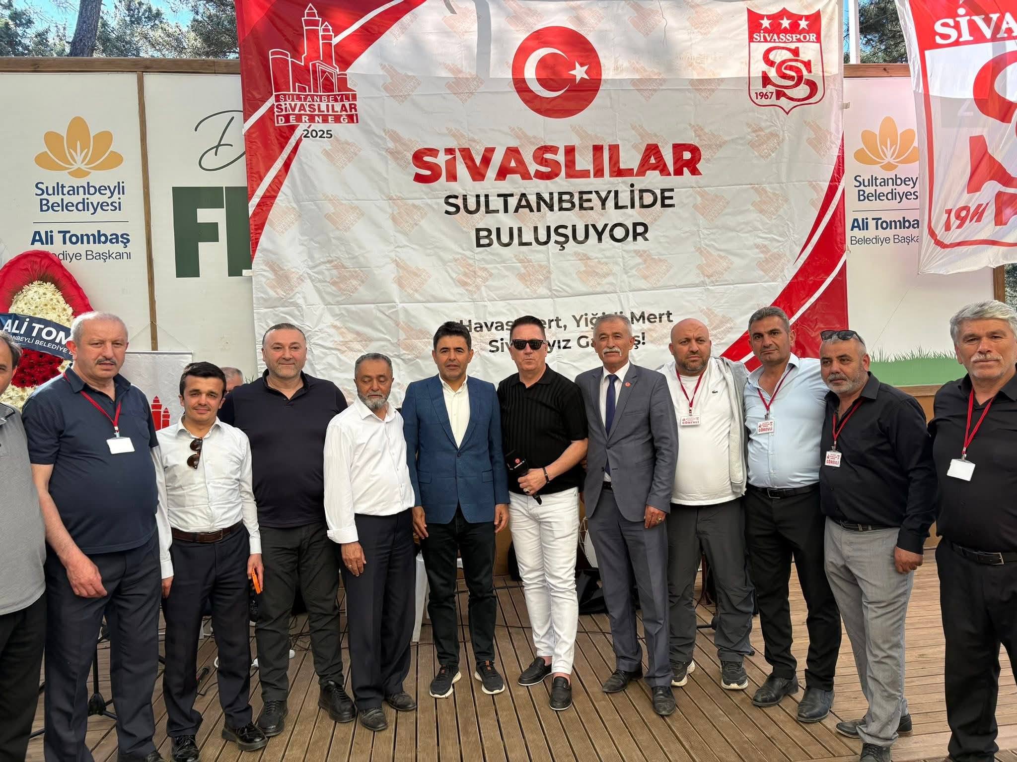 Sivaslılar Sultanbeyli'de piknikte bir araya geldi