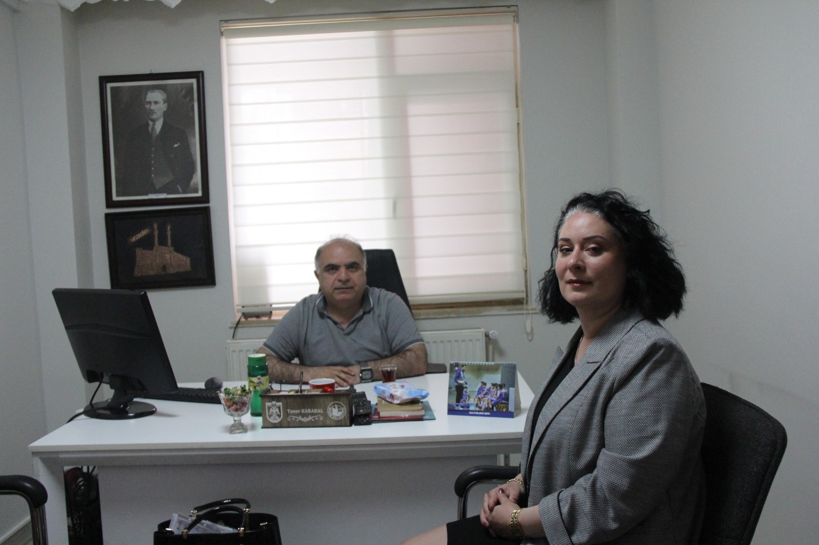 Dr. Dereli’den Karabal'a ziyaret