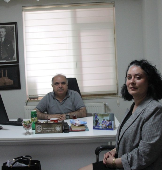 Dr. Dereli’den Karabal'a ziyaret