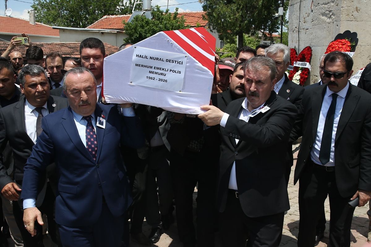 Destici'nin ağabeyi son yolculuğuna uğurlandı
