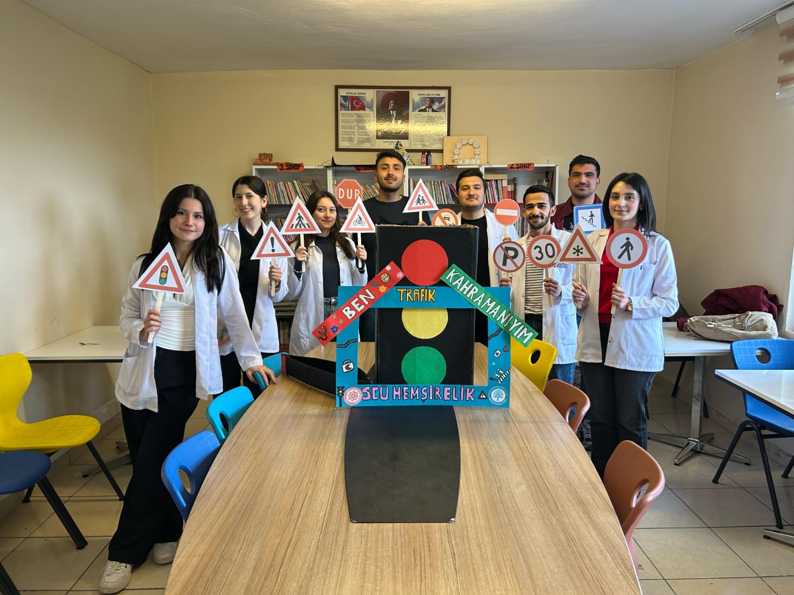 Öğrencilerden ilk yardım eğitimi
