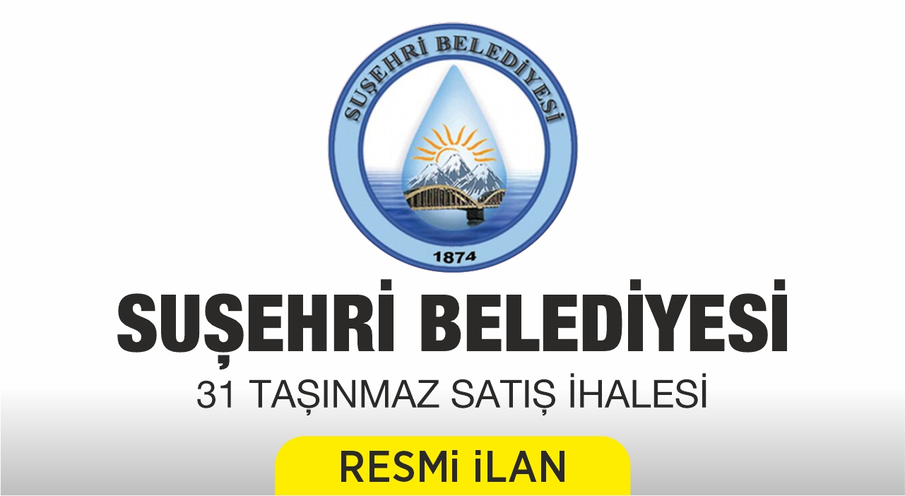 SUŞEHRİ BELEDİYE BAŞKANLIĞINDAN