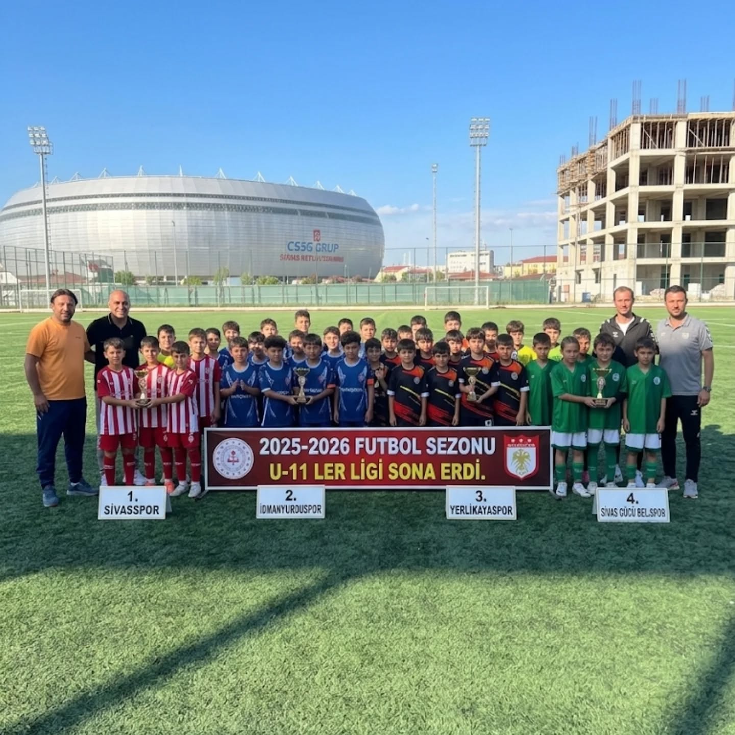 Sivasspor şampiyonluğa ulaştı!