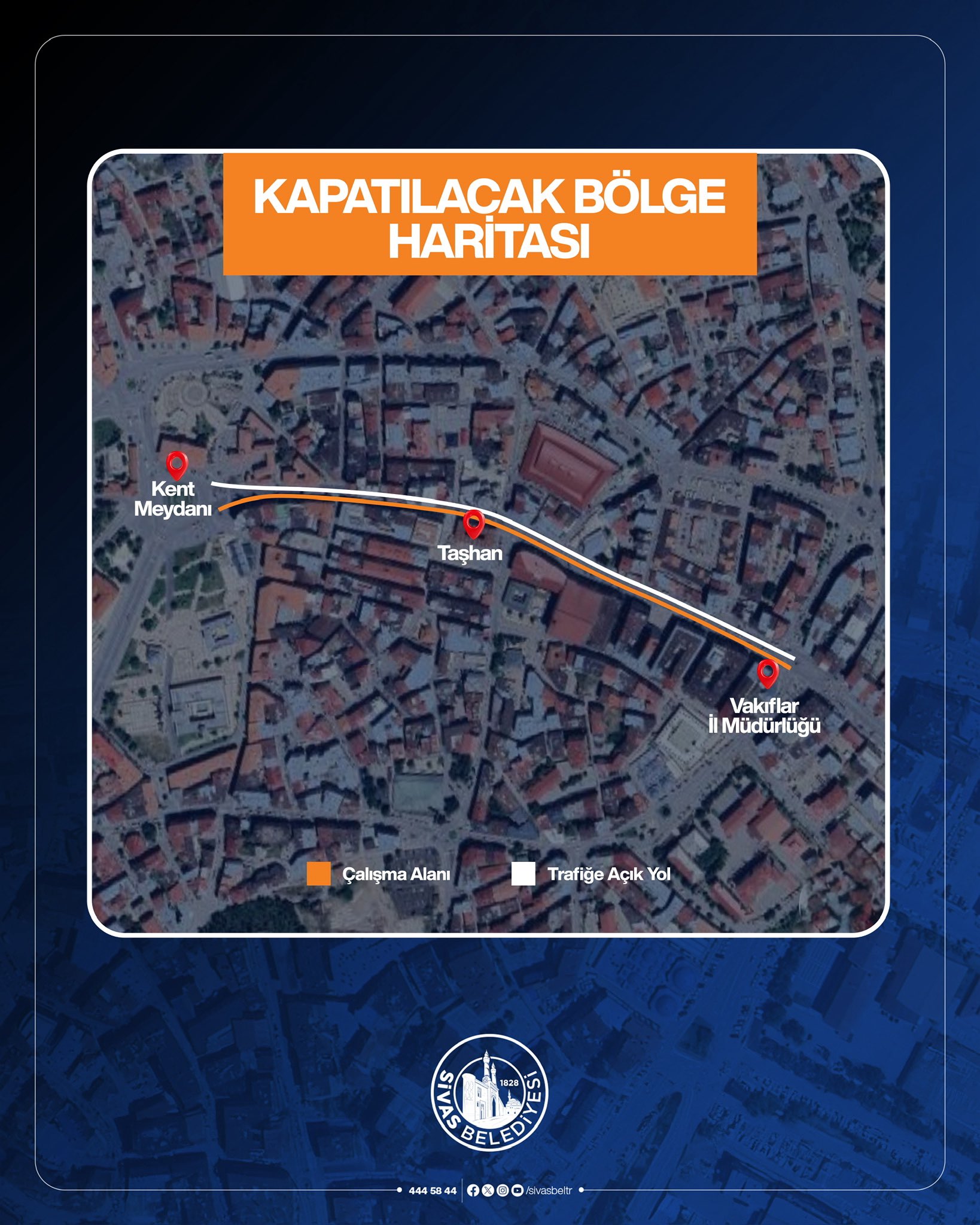 Sivas'ta sürücülerin dikkatine: Atatürk Caddesi tek taraflı 