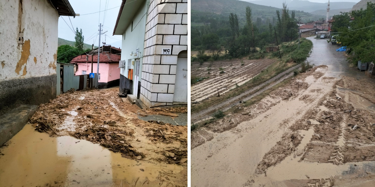 Sivas'ta yağışlar hayatı olumsuz etkilemeye devam 