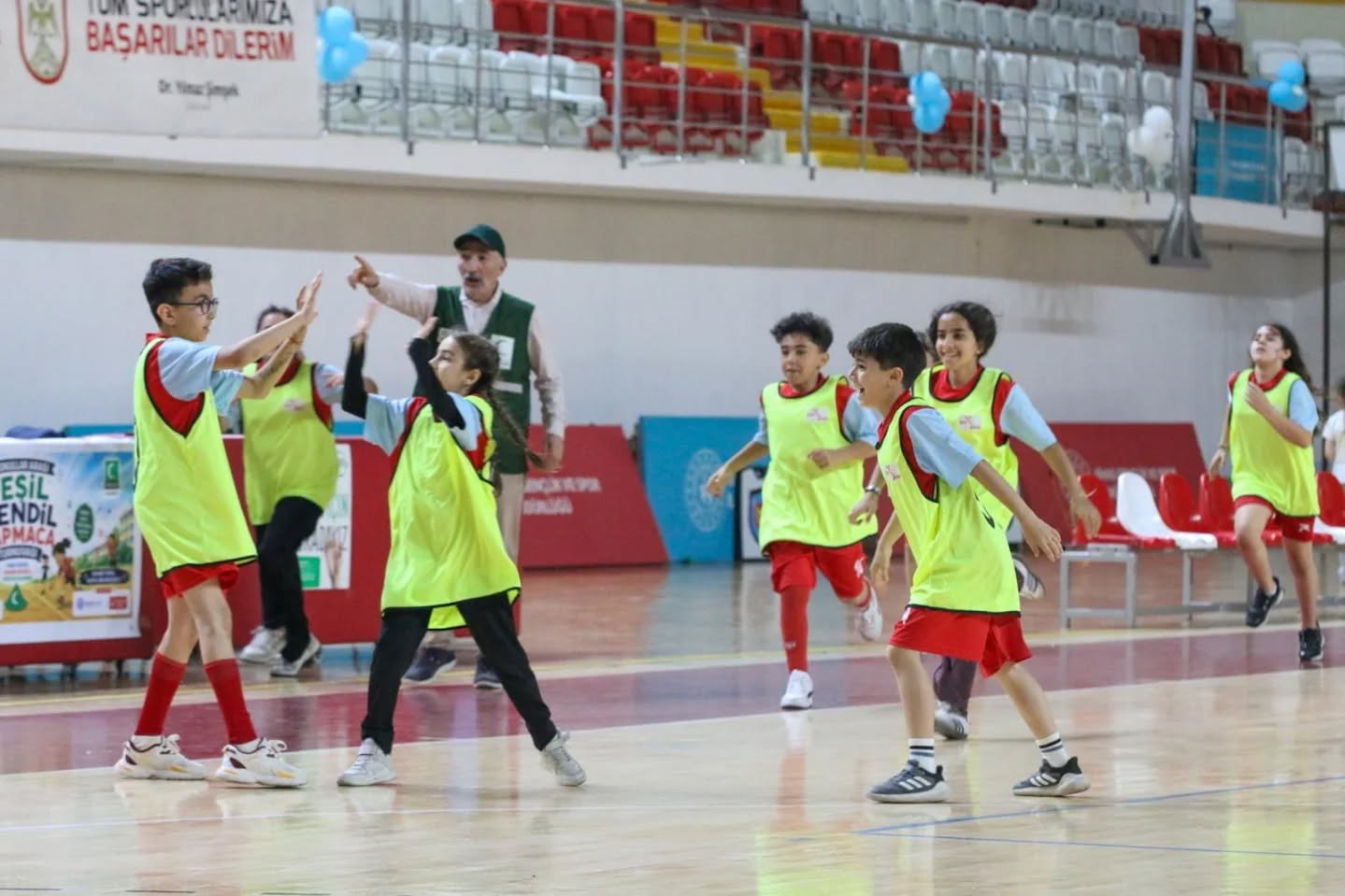 Sivas’ta miniklerin spor şöleni