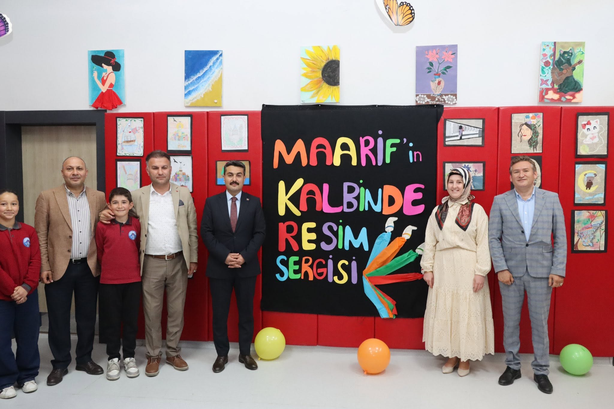 “Maarifin Kalbinde Resim Sergisi” beğeni topladı