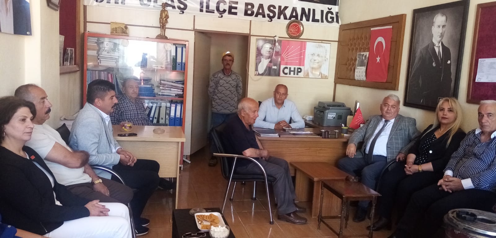 CHP Sivas İl Başkanı Coşkun, Ulaş ilçesini ziyaret etti