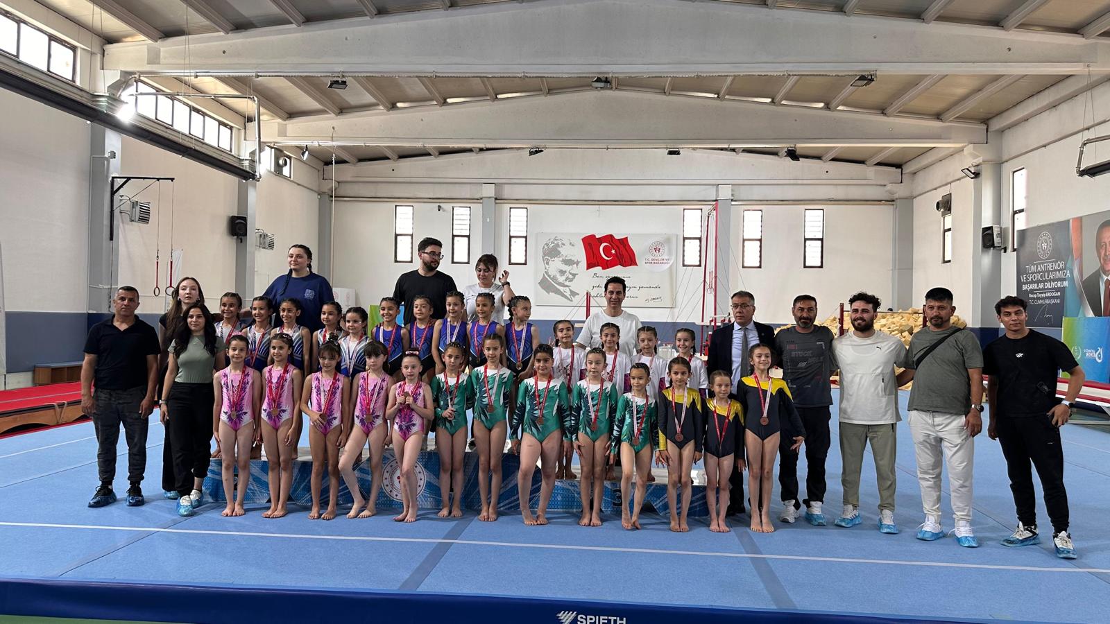 Karakoç Cimnastik sporcularından büyük başarı