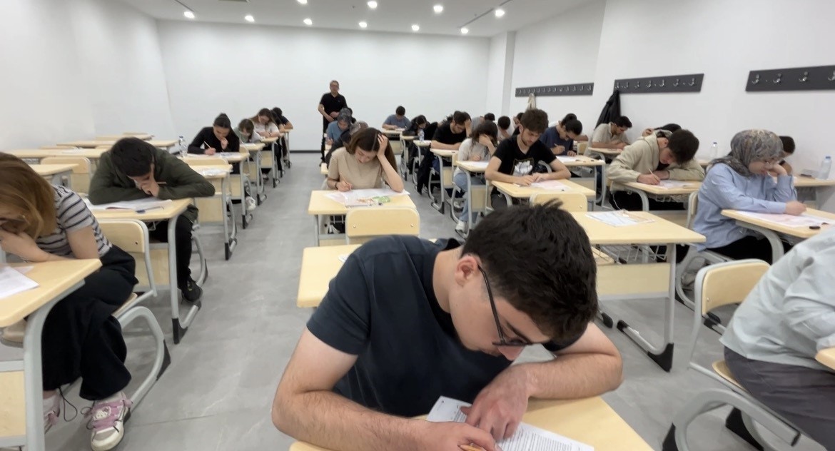 Sivas'ta sınav provası