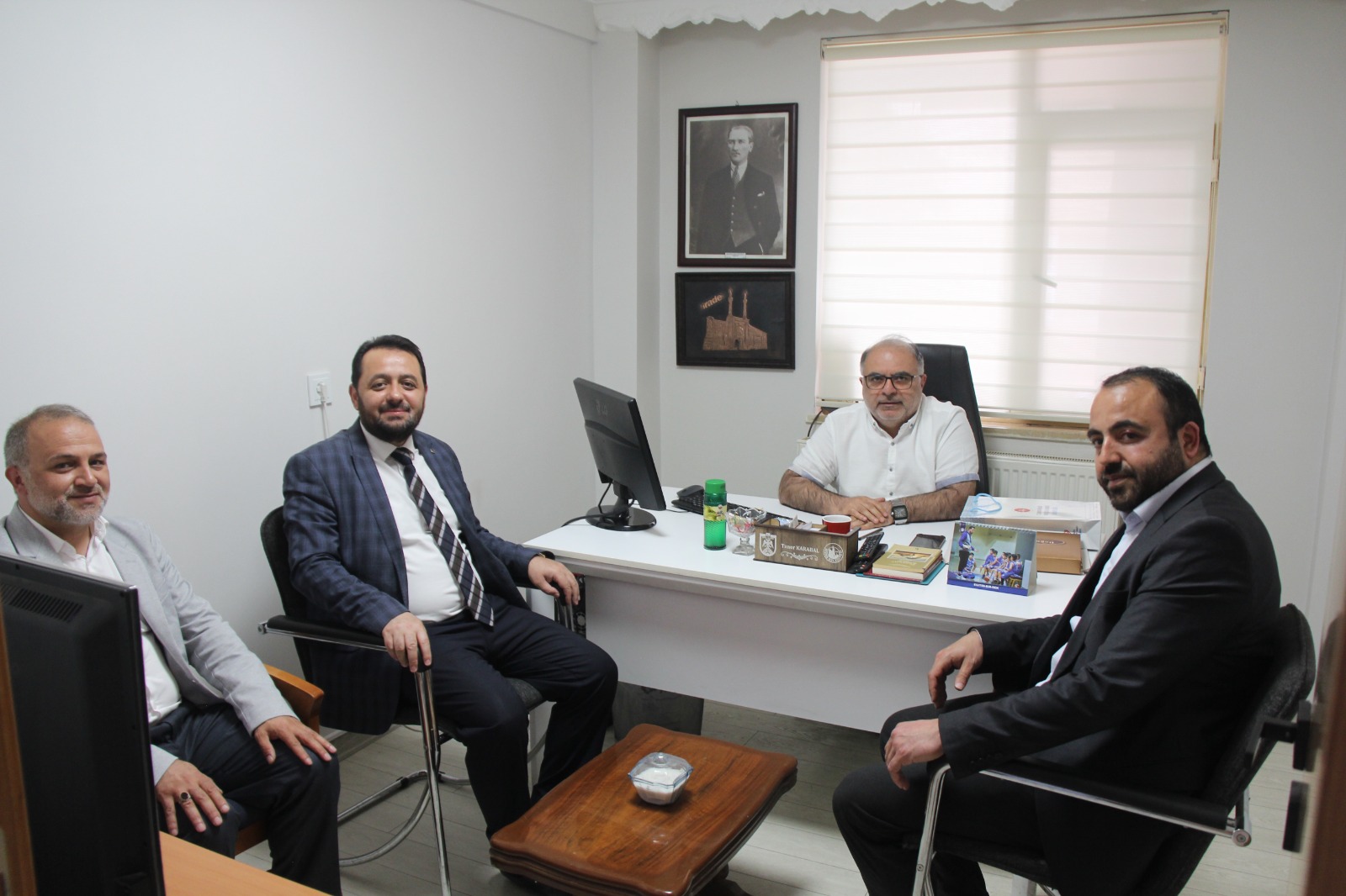 Müftü Limon’dan Sivas İrade Gazetesi'ne ziyaret!