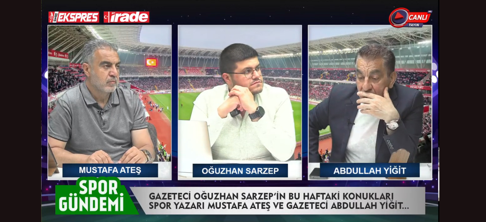 Spor Gündemi’nde Sivasspor zirvesi