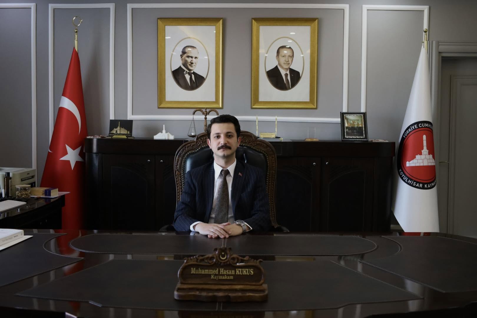 Koyulhisar Kaymakamı Kukuş’tan duygusal veda: "Vadinin incisi daima gönlümde olacak"