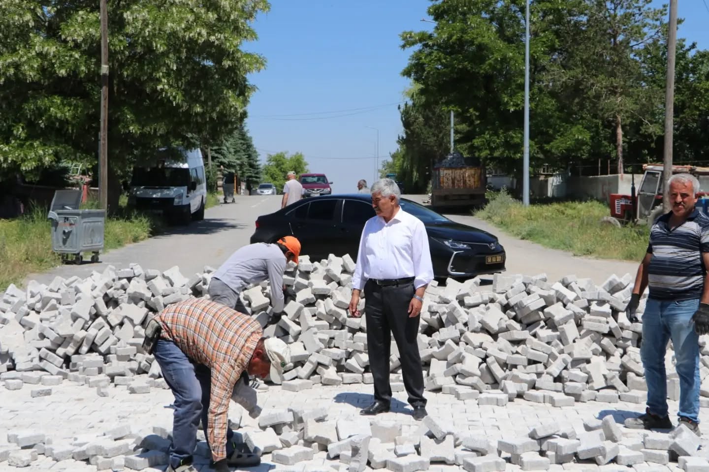 Ulaş'ta kilit parke mesaisi!