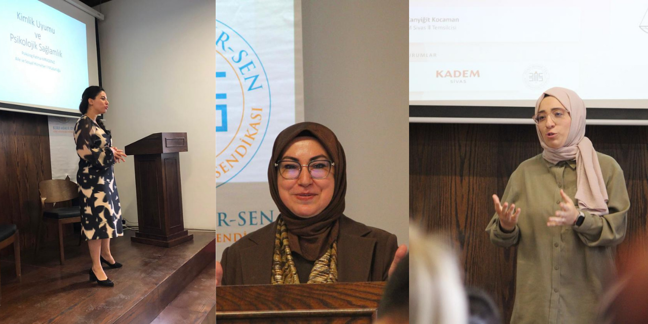 Sivas'ta "Kamuda Çalışan Anne Olmak" paneli