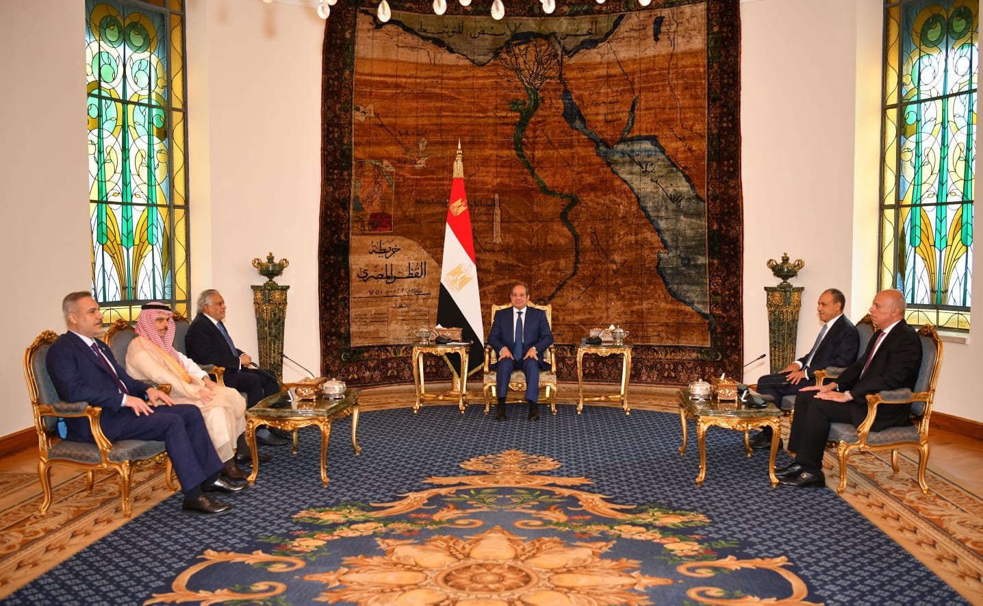Bakan Fidan, Sisi tarafından kabul edildi