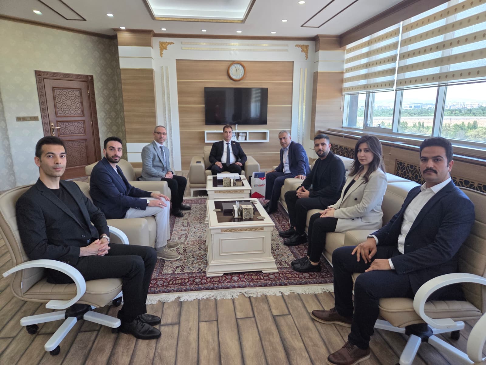 TÖMER yönetiminden Rektör Şengönül’e ziyaret