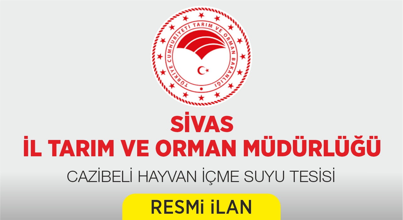 CAZİBELİ HAYVAN İÇME SUYU TESİSİ YAPTIRILACAKTIR