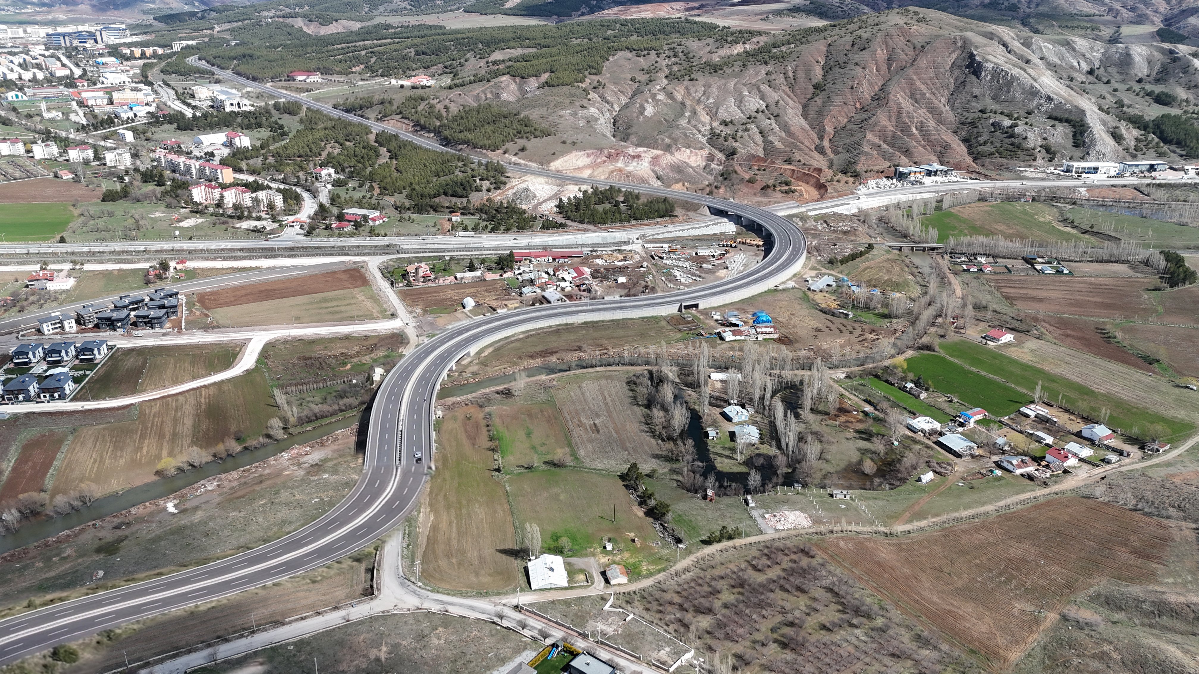 Sivas'ta alternatif bağlantı yolunda ilk adım atıldı