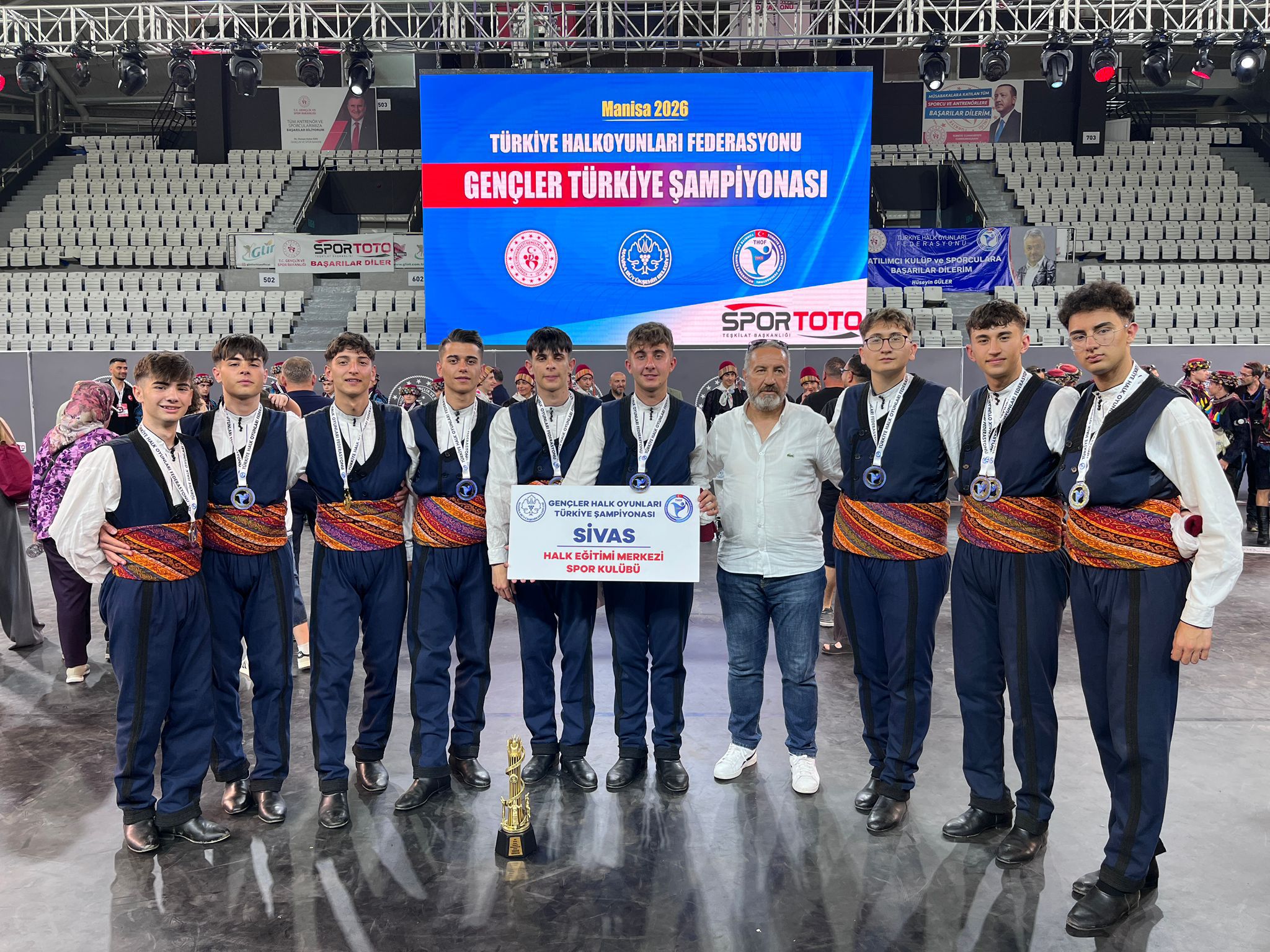 Sivas ekibi Türkiye zirvesinde