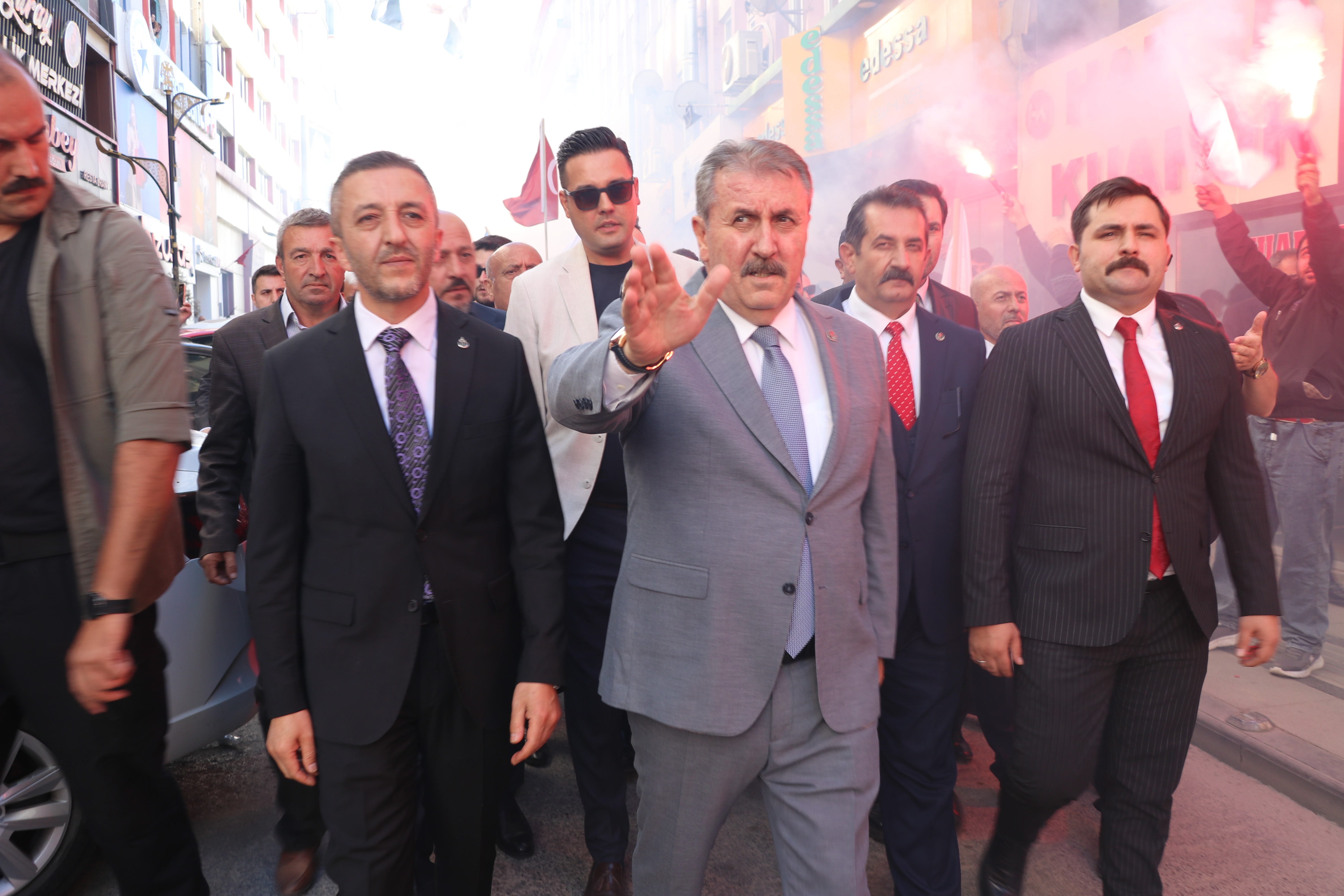 Sivas'ta konuşan BBP lideri Destici'den Muhsin Yazıcıoğlu davası açıklaması
