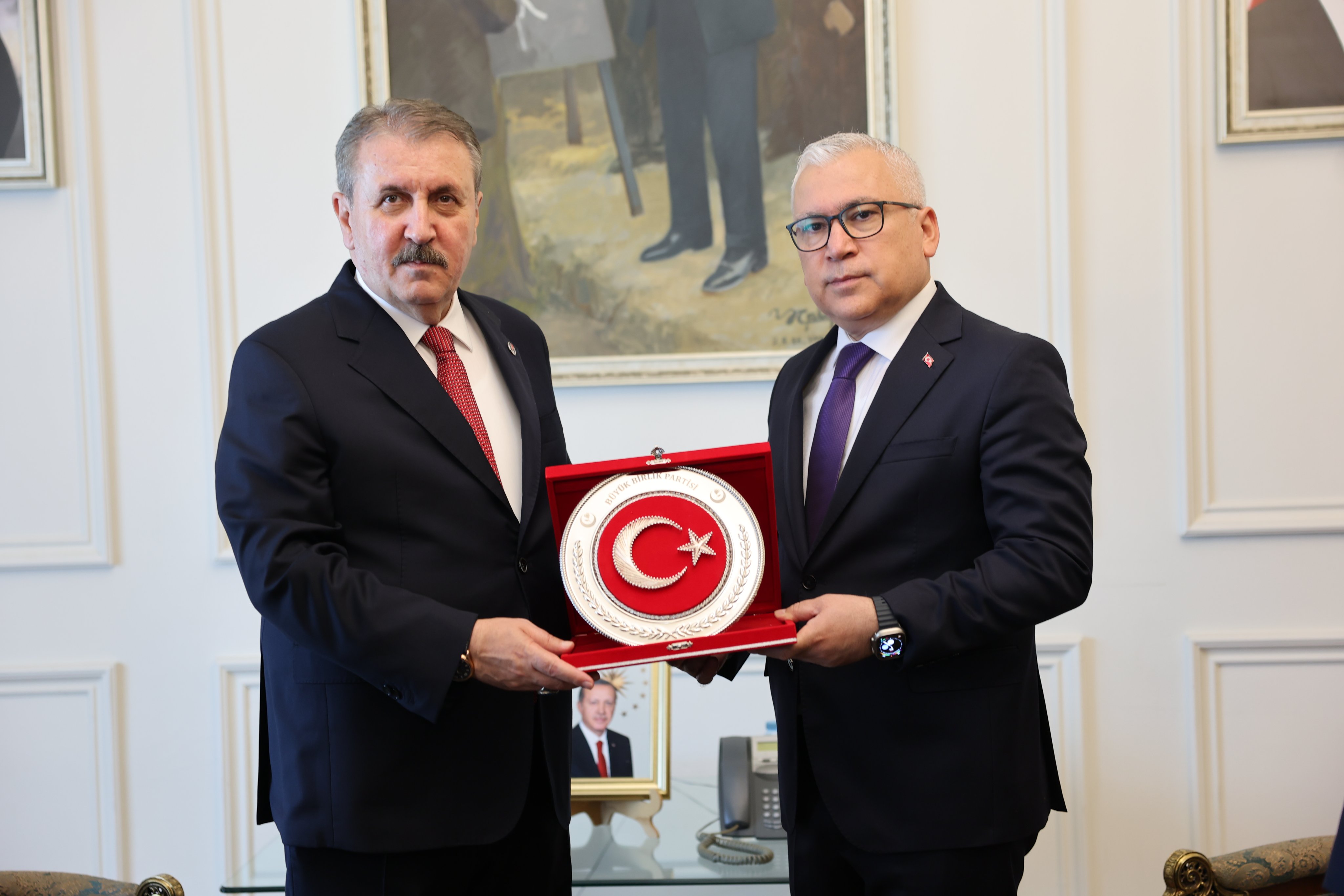 Destici'den Vali Şimşek'e ziyaret