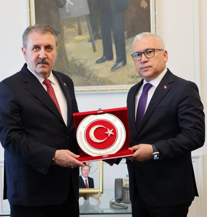 Destici'den Vali Şimşek'e ziyaret