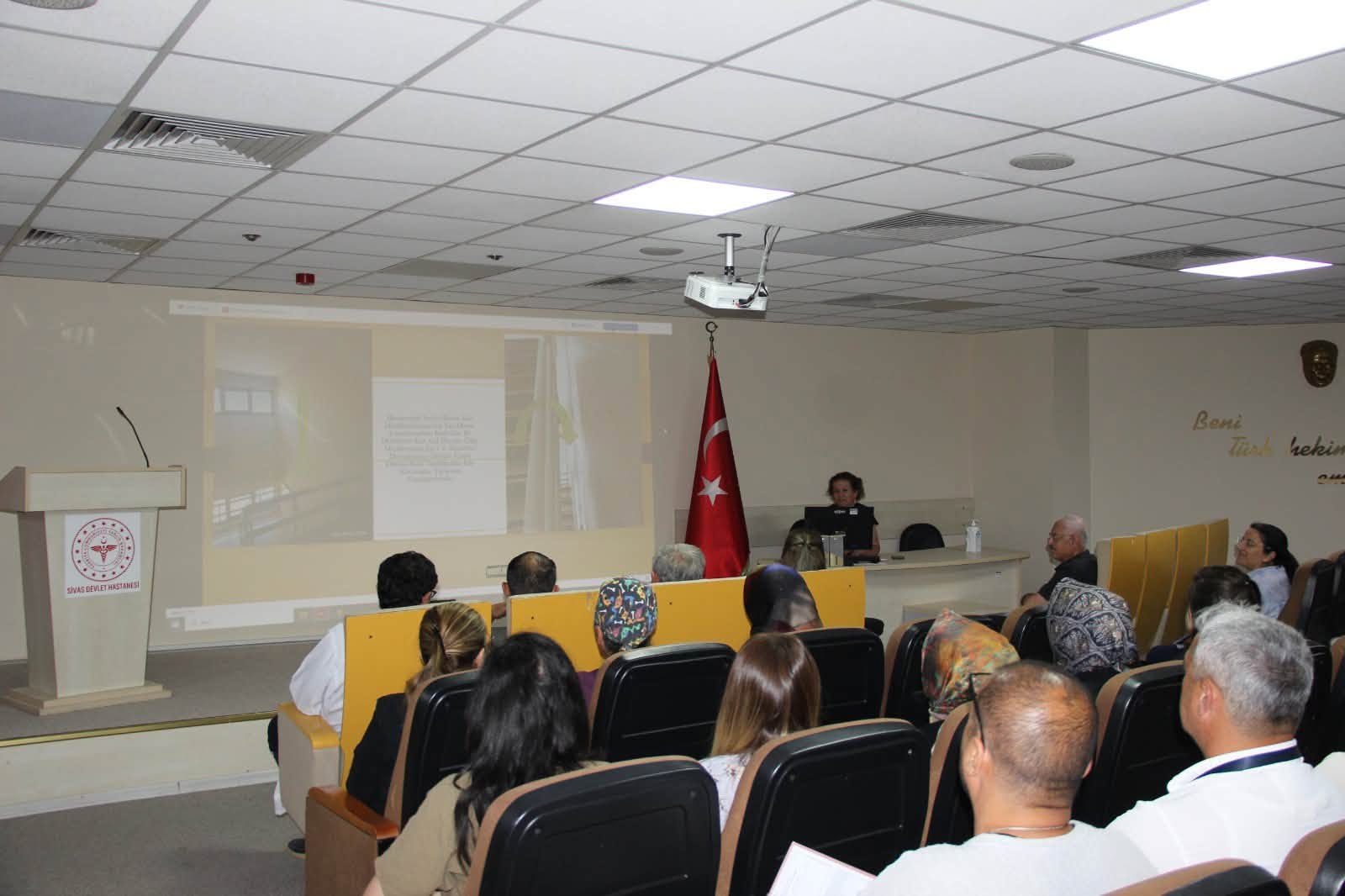 Devlet Hastanesi'nde acil durum hazırlıkları gözden geçirildi