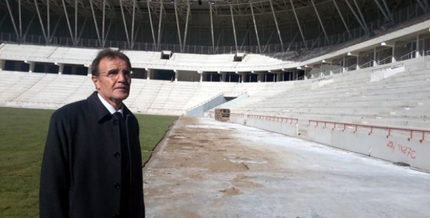 Salim Kılıç, Stadyumda İncelemelerde Bulundu