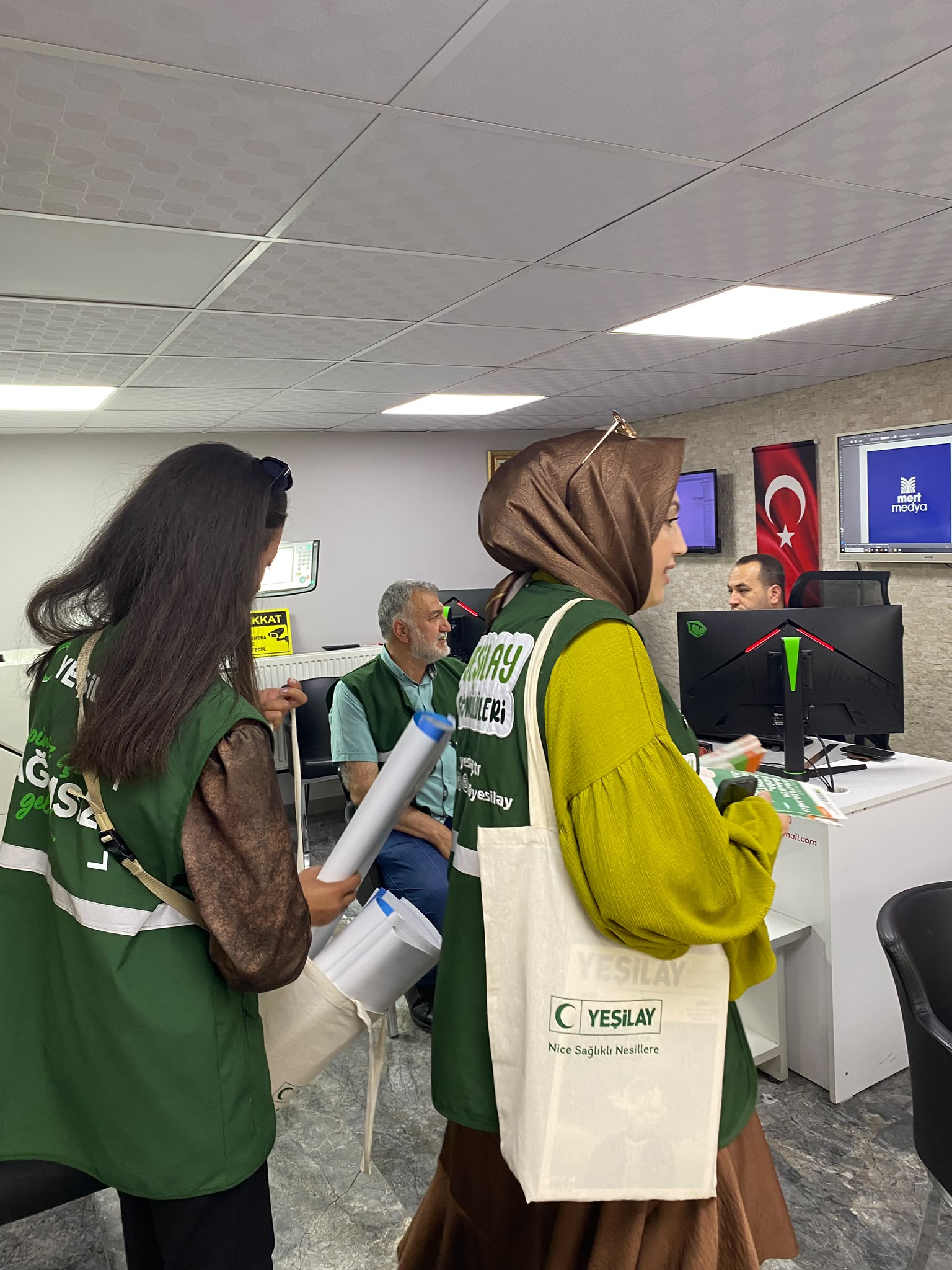 Bağımlılıkla mücadele için esnafa YEDAM anlatıldı!