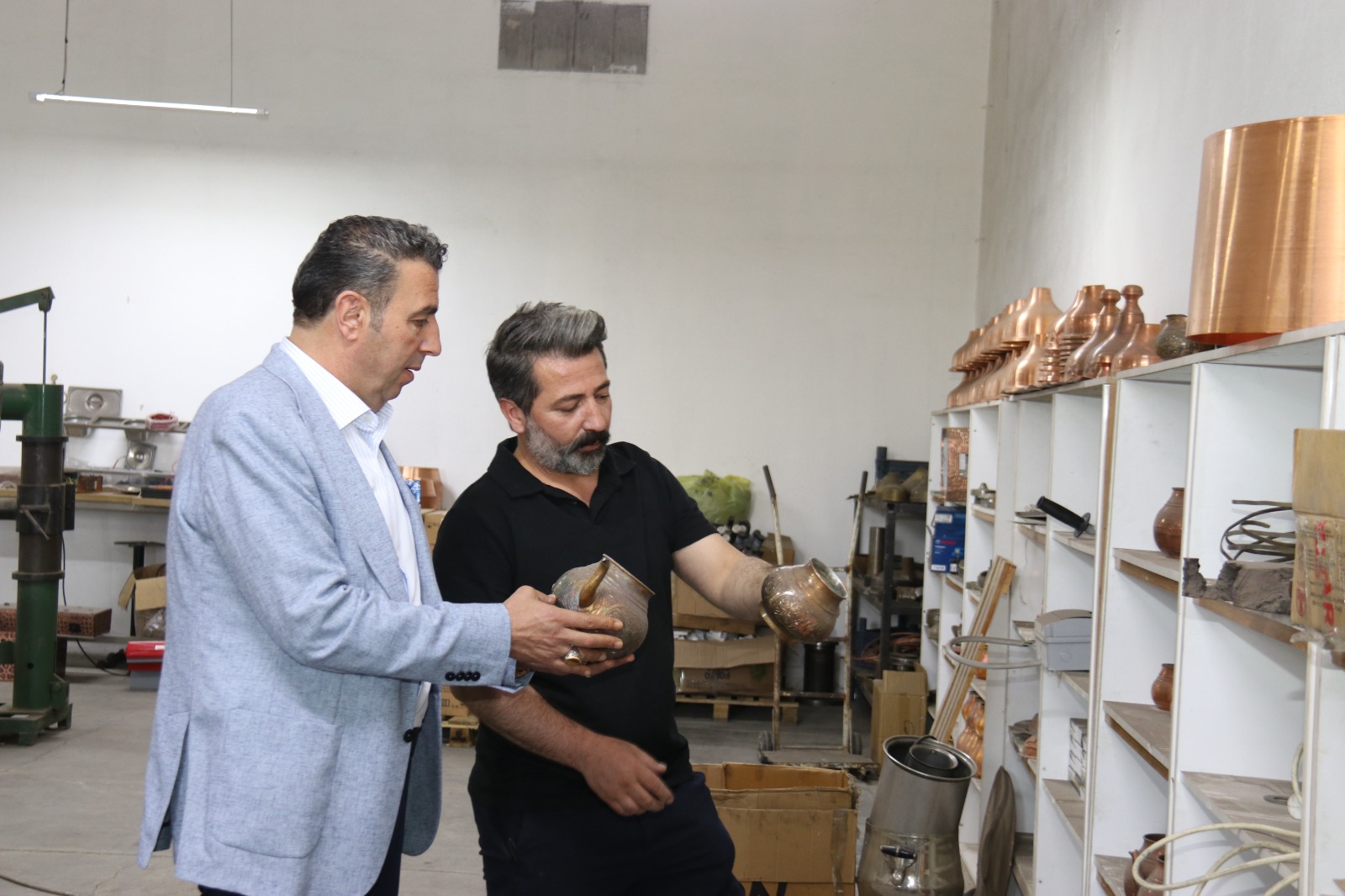 SESOB Başkanı Demirgil'den bakırcılık sanatına tam destek: "Ortak sorumluluğumuz"