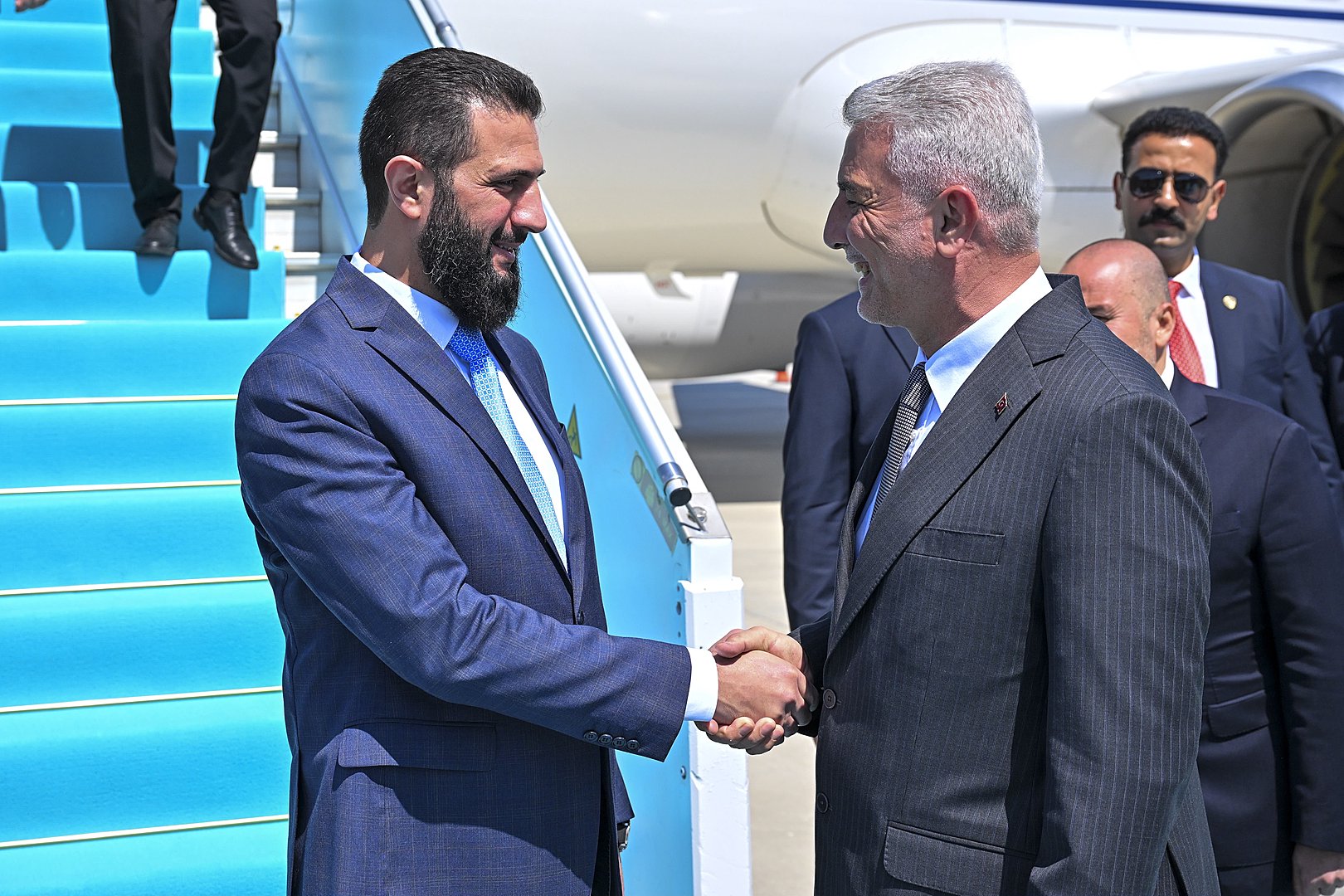Suriye Cumhurbaşkanı Şara, Ankara'da