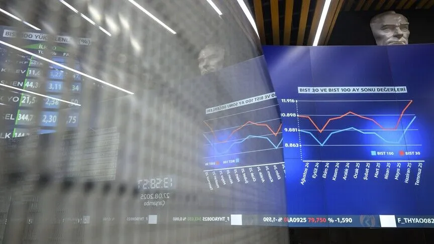 Borsada güne yüzde 0,44 artış