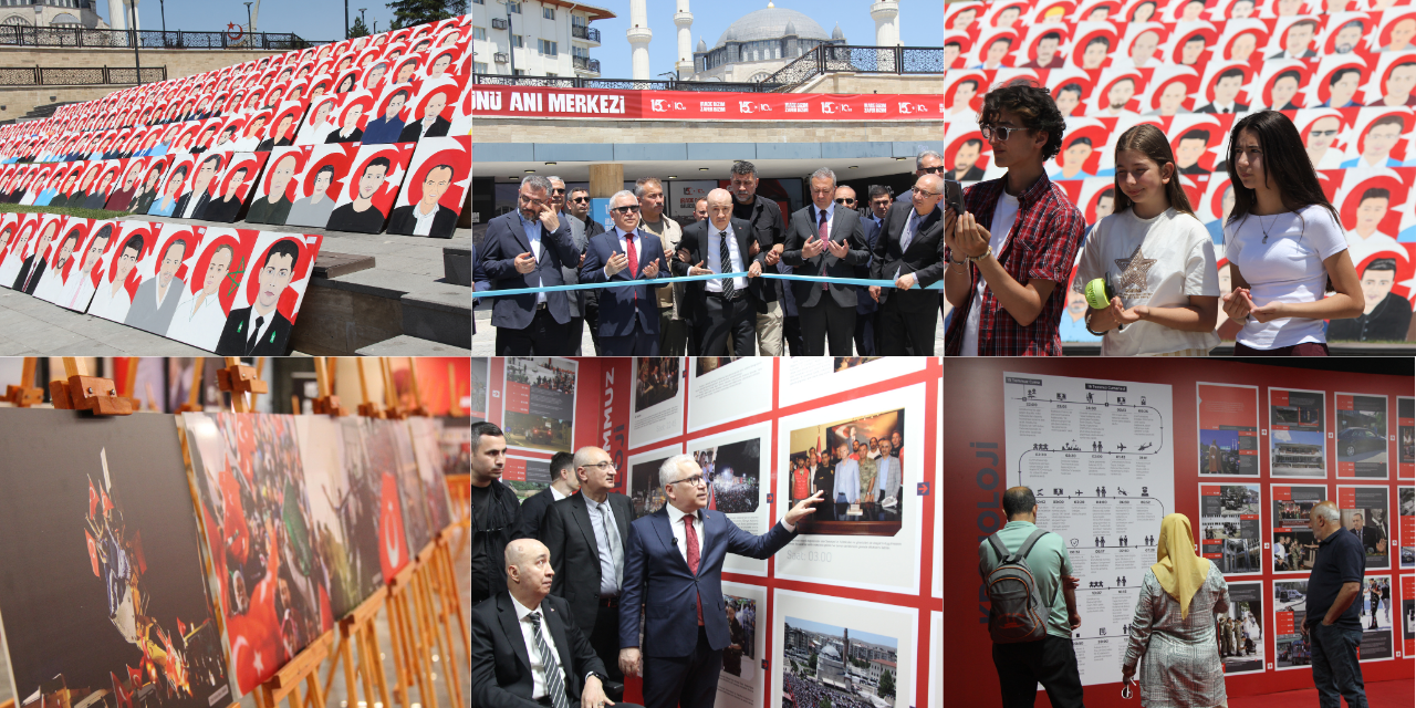 Sivas'ta 15 Temmuz Anı Merkezi açıldı: "Bu ruh hep yaşayacak!"