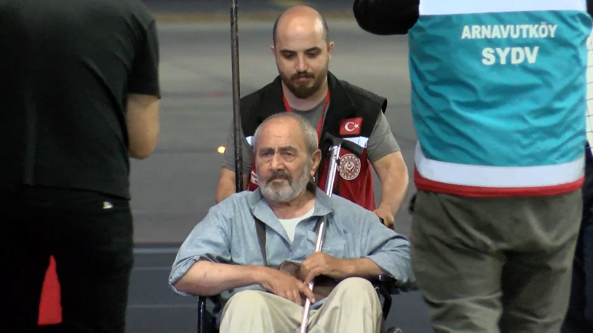 Suudi Arabistan'da mahsur kalan Sivaslı Ali Baybaş Türkiye’ye getirildi