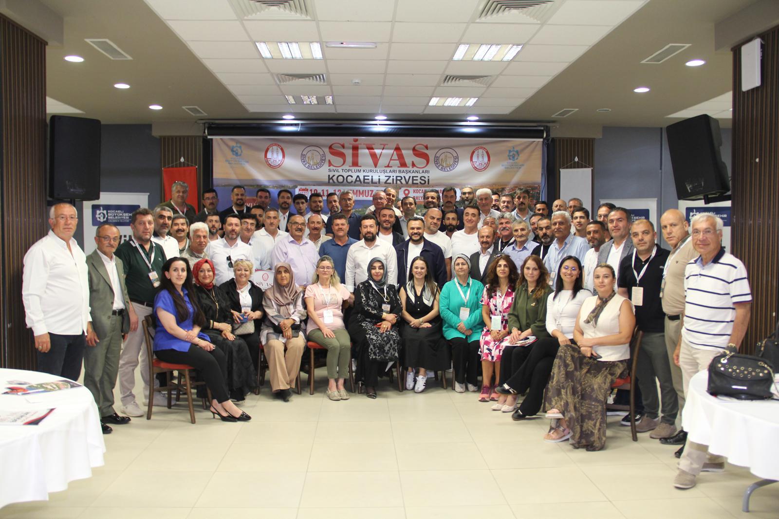 Sivas STK'ları Kocaeli’de buluştu