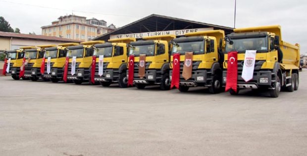 3 Yılda 112 Araç Takviyesi Yapıldı