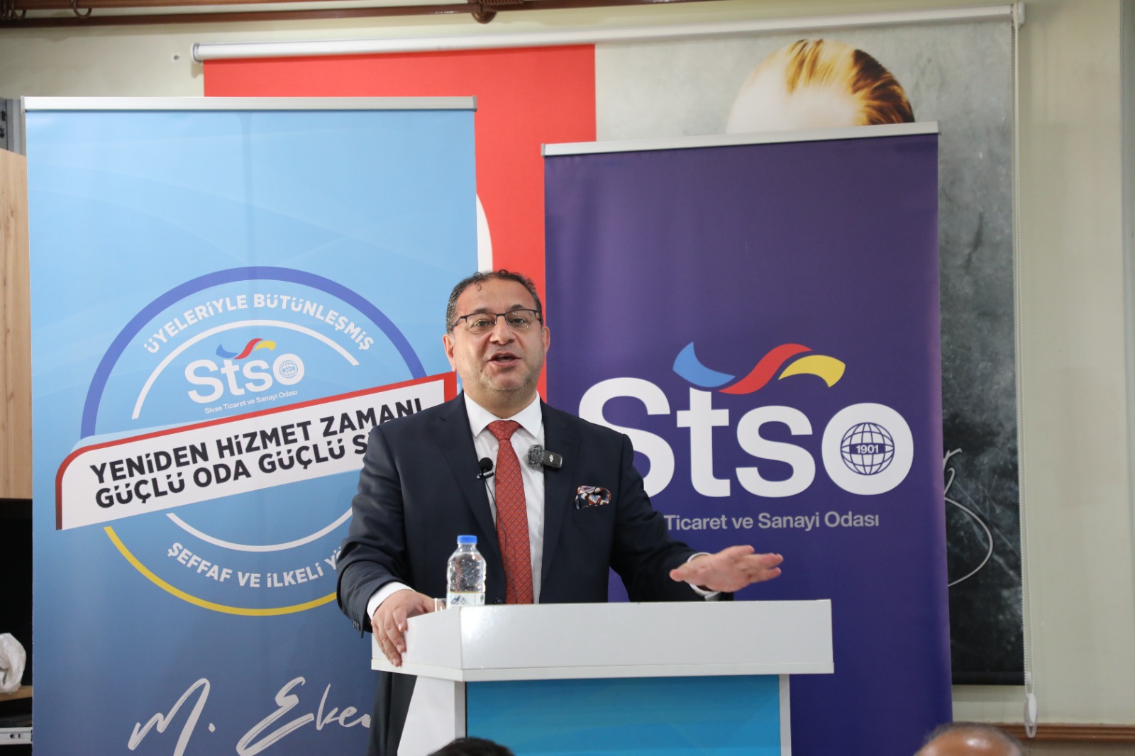 STSO Başkan Adayı Mustafa Eken: "Sivas’ın tamamı için çalışacağız!"