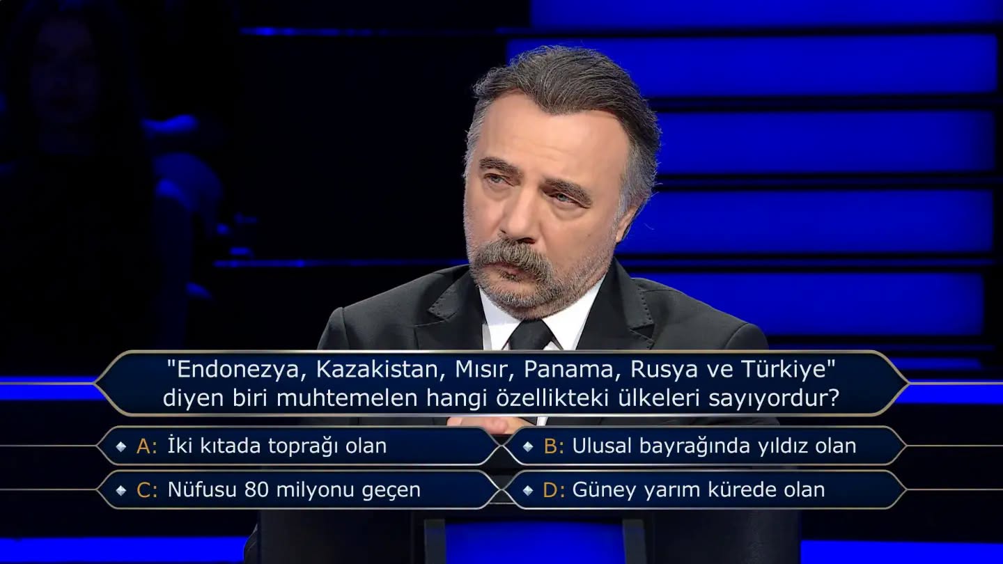 Endonezya, Kazakistan, Mısır, Panama, Rusya ve Türkiye Hangi Özelliğe Sahiptir?
