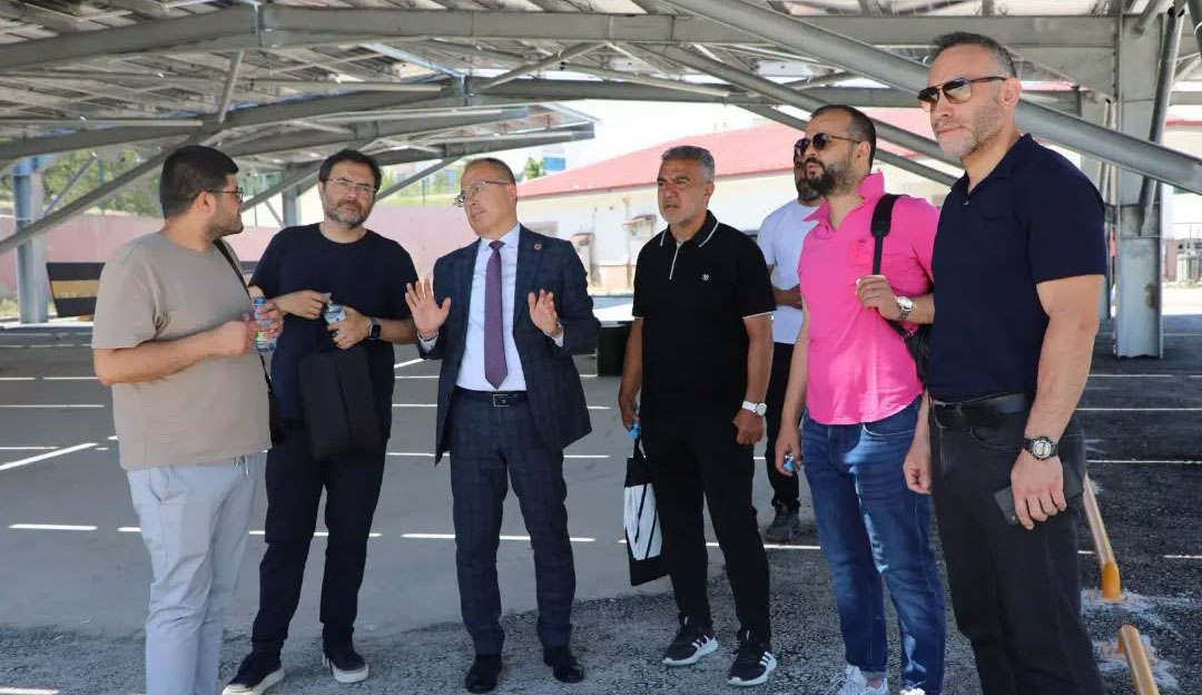 Spor yatırımları basına tanıtıldı