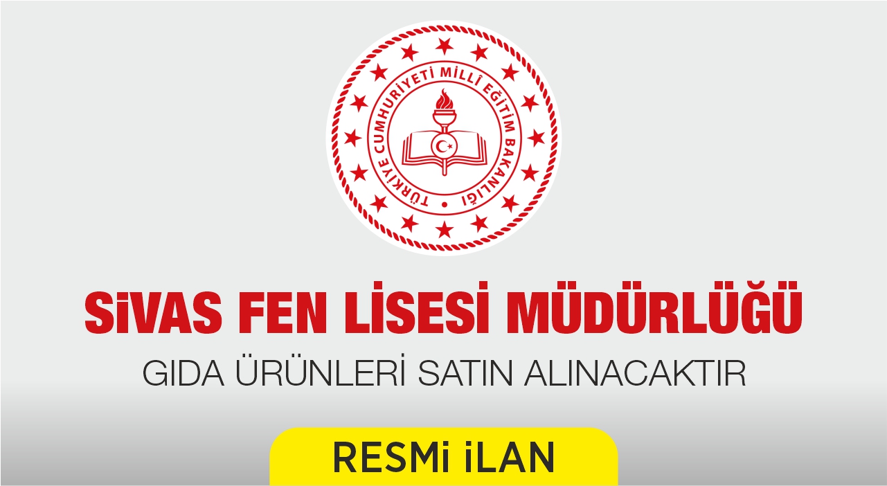 GIDA ÜRÜNLERİ SATIN ALINACAKTIR