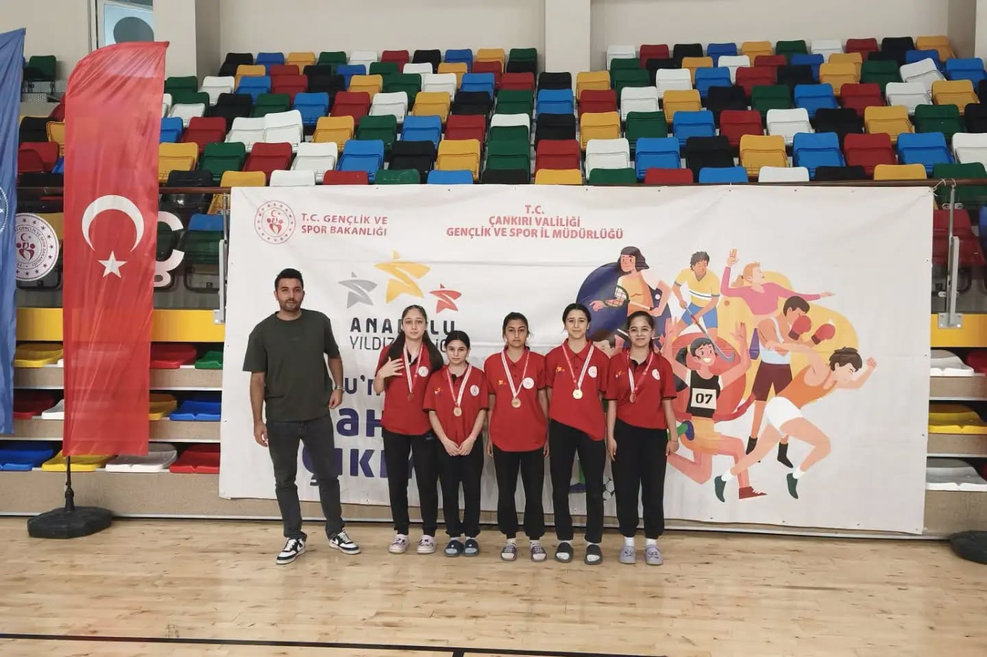 Badmintonda çifte zafer