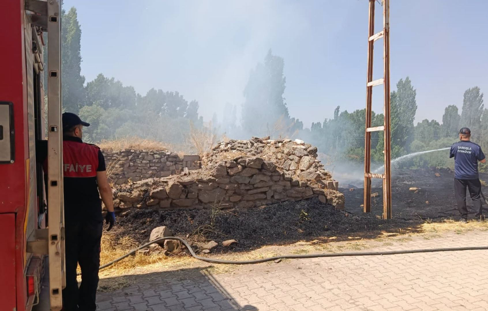 Şarkışla itfaiyesinden üç kritik müdahale