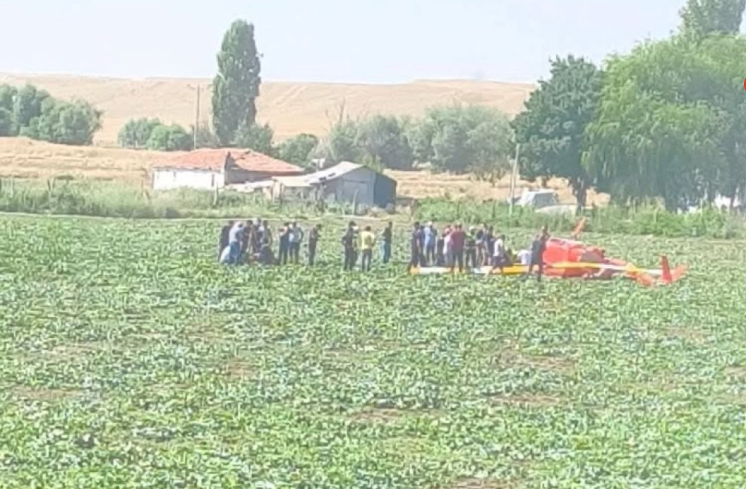 Ankara Valiliği: "Eğitim helikopteri Temelli’de düştü, 2 personel yaralandı"