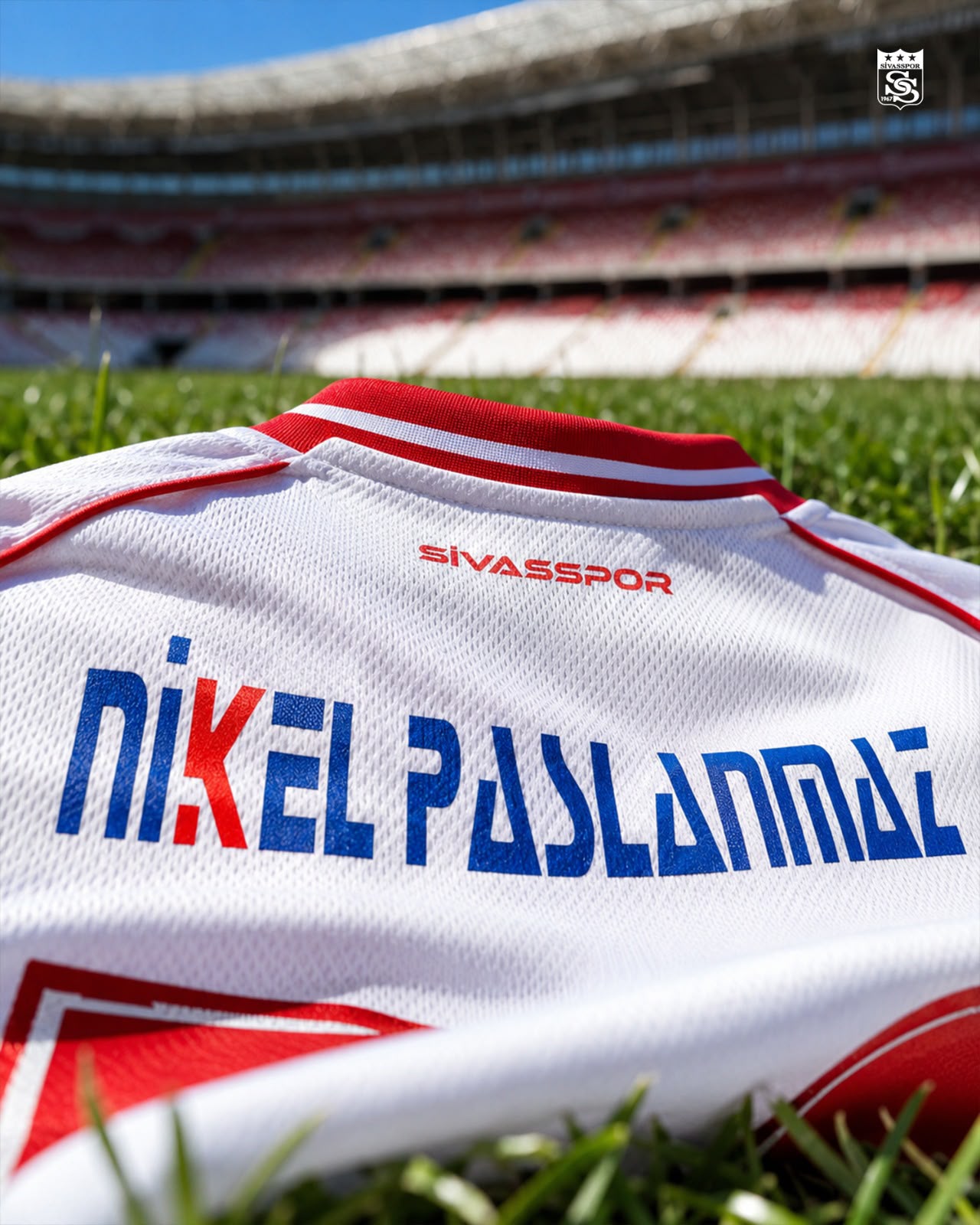 Sivasspor'un yeni sezon sırt sponsoru Nikel Paslanmaz oldu