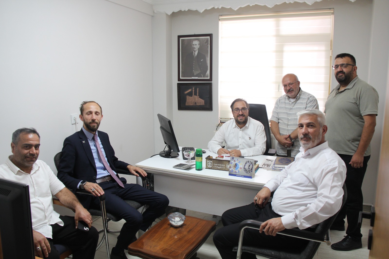 Yeniden Refah Partisi'nden İrade'ye ziyaret