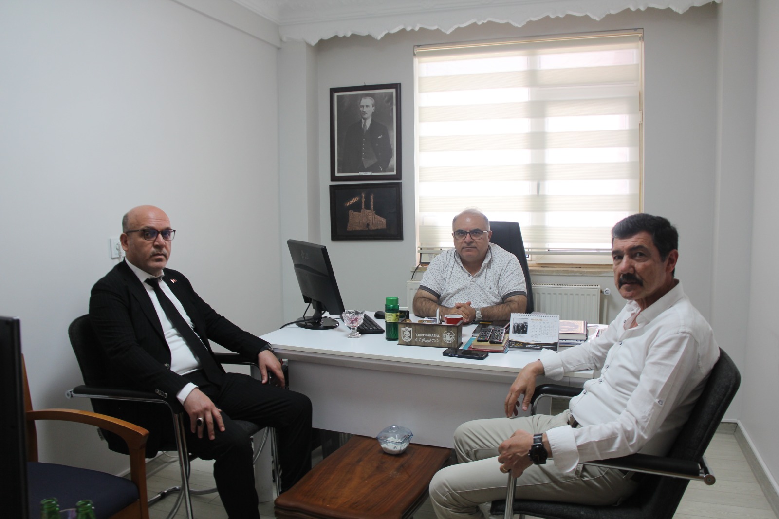 Zafer Partisi'nden nezaket ziyareti
